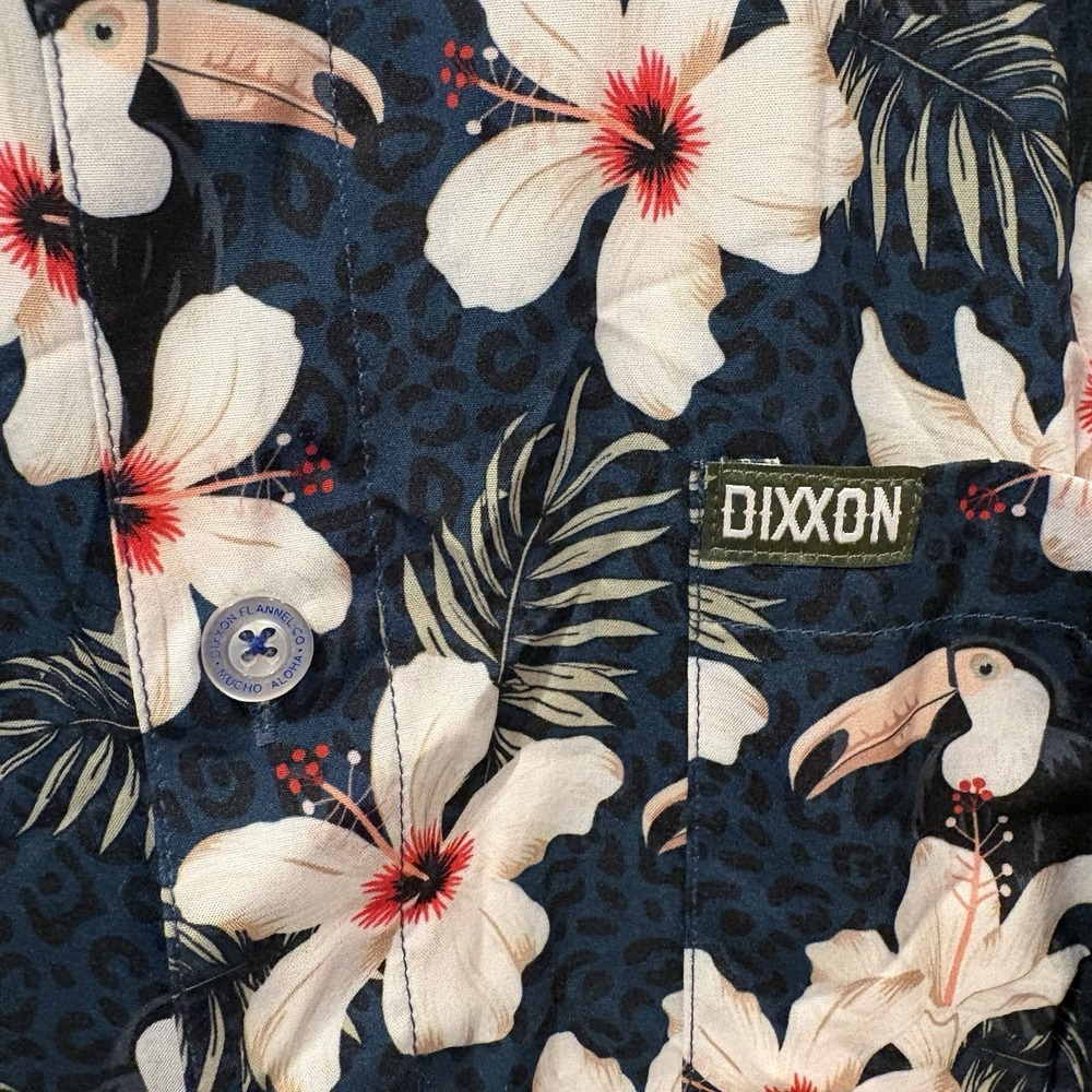 Dixxon Flannel Co Mucho Aloha Shirt Short Sleeve Party Shirt Size 3XL - Picture 5 of 9